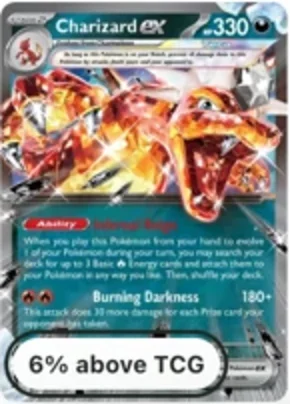 Charizard ex · Paldean Fates · 054/091